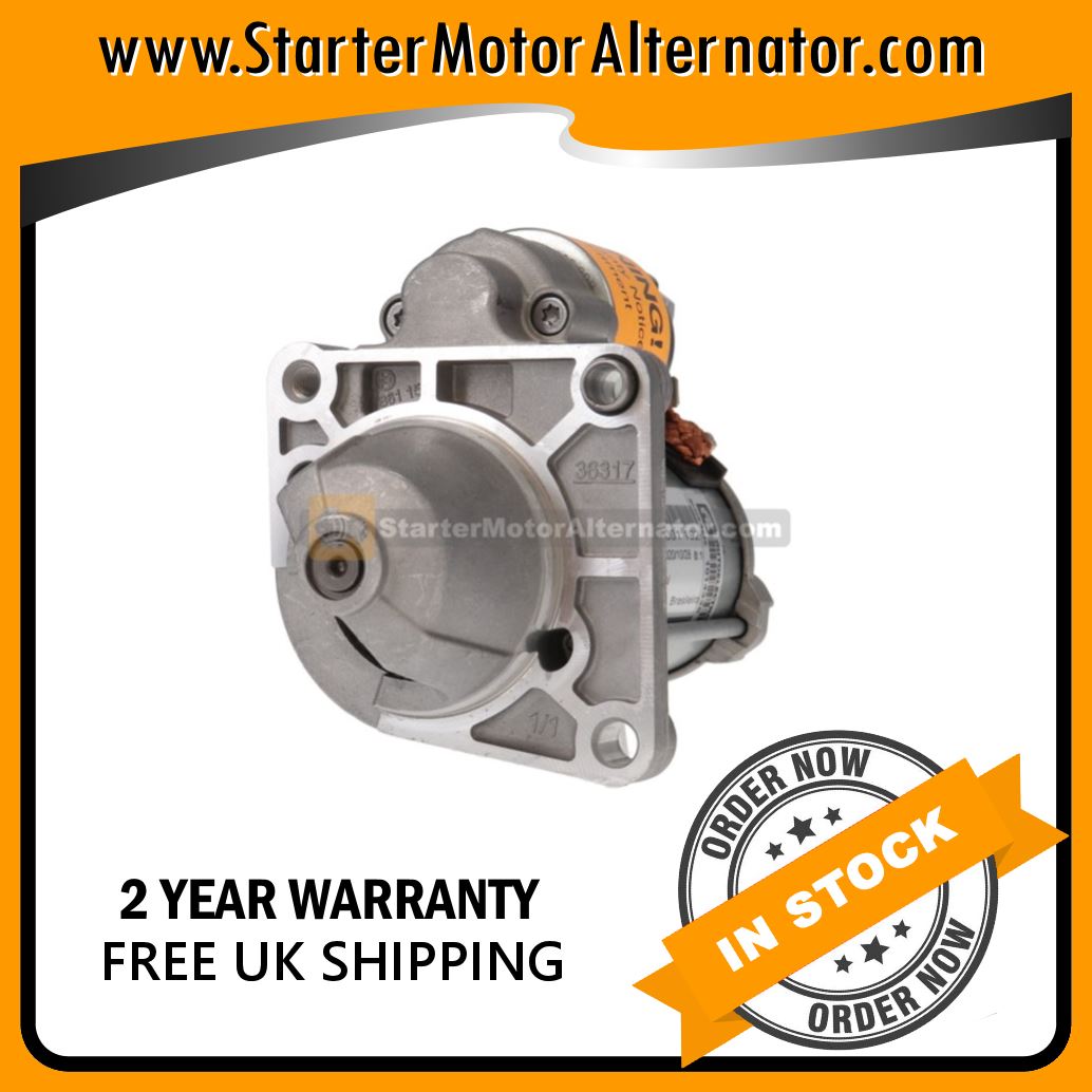 NEW STOCK - STARTER MOTOR Fiat 500 1.2